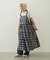 APRON TIERED DRESS