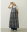 APRON TIERED DRESS