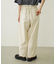 TUCK DENIM PANTS