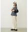 TUCK DENIM PANTS
