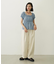 TUCK DENIM PANTS