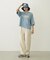 TUCK DENIM PANTS