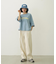 TUCK DENIM PANTS