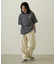 TUCK DENIM PANTS