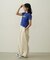 TUCK DENIM PANTS