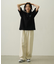 TUCK DENIM PANTS