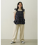 TUCK DENIM PANTS