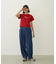 TUCK DENIM PANTS