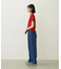 TUCK DENIM PANTS