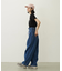 TUCK DENIM PANTS