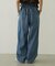 TUCK DENIM PANTS