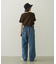 TUCK DENIM PANTS