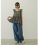 TUCK DENIM PANTS