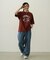 TUCK DENIM PANTS