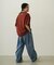 TUCK DENIM PANTS