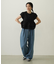 TUCK DENIM PANTS