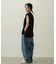 TUCK DENIM PANTS
