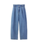 TUCK DENIM PANTS