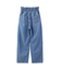 TUCK DENIM PANTS
