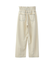 TUCK DENIM PANTS