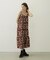 FLORAL ALL OVER PATTERN DRESS
