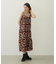 FLORAL ALL OVER PATTERN DRESS