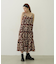 FLORAL ALL OVER PATTERN DRESS