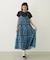 FLORAL ALL OVER PATTERN DRESS