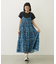 FLORAL ALL OVER PATTERN DRESS