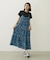 FLORAL ALL OVER PATTERN DRESS