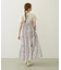 FLORAL ALL OVER PATTERN DRESS