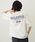 MILKFED. PLAID LOGO WIDE S/S TEE