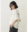 MILKFED. PLAID LOGO WIDE S/S TEE