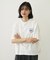 MILKFED. PLAID LOGO WIDE S/S TEE