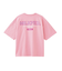 MILKFED. PLAID LOGO WIDE S/S TEE