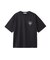 MILKFED. PLAID LOGO WIDE S/S TEE