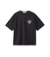 MILKFED. PLAID LOGO WIDE S/S TEE