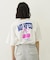 CHERRY AND RIBBON WIDE S/S TEE