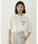 CHERRY AND RIBBON WIDE S/S TEE