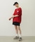 CHERRY AND RIBBON WIDE S/S TEE