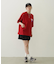 CHERRY AND RIBBON WIDE S/S TEE
