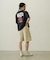 CHERRY AND RIBBON WIDE S/S TEE