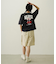 CHERRY AND RIBBON WIDE S/S TEE