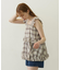 PLAID TIERED TOP