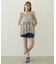 PLAID TIERED TOP