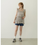 PLAID TIERED TOP