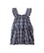 PLAID TIERED TOP