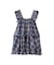 PLAID TIERED TOP