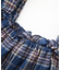 PLAID TIERED TOP