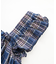 PLAID TIERED TOP